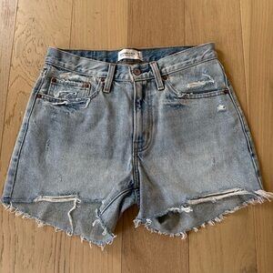 Abercrombie Mid Rise Denim Shorts